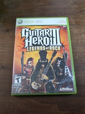 Xbox 360 Guitar Hero III: Legends of Rock - Game CIB